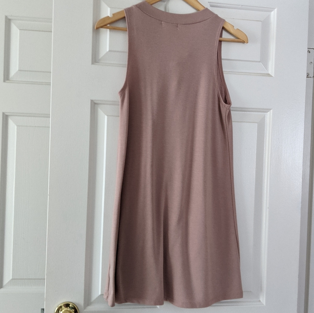 {Ginger G} Lace Up Tank Dress - Picture 3 of 5